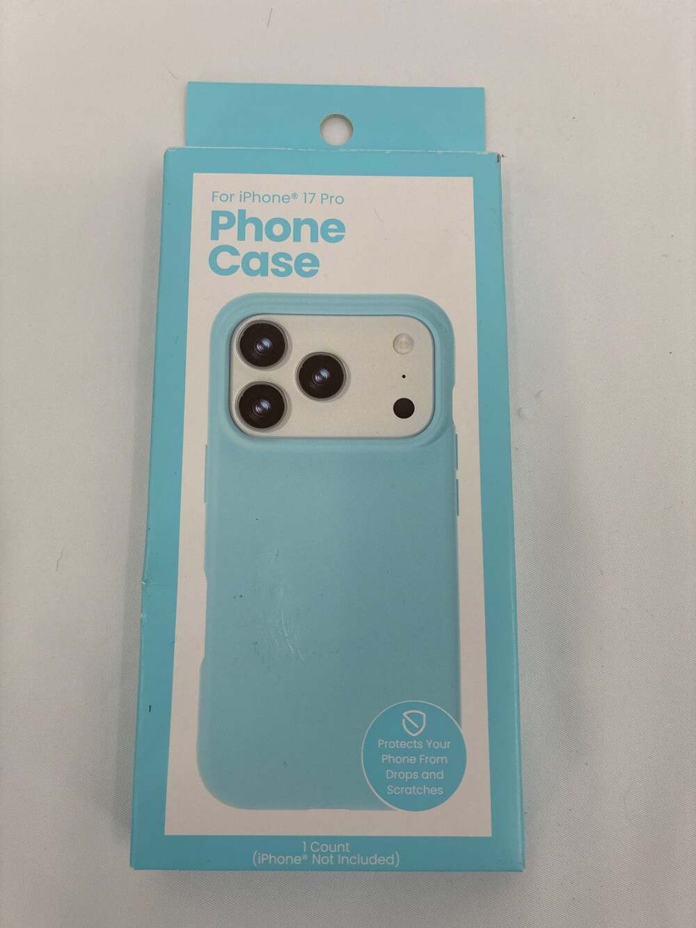Heyday iPhone 17 Pro Phone Case Blue Slim TPU Wireless Charging Compatible